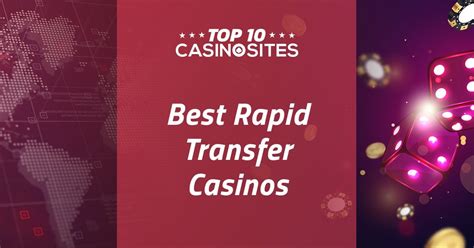 rapid bank transfer casino